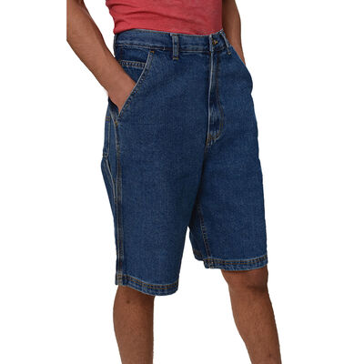 Full Blue Men's Denim Carpenter Shorts