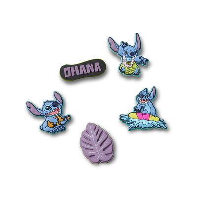 Jibbitz Stitch Tropical 5 Pack