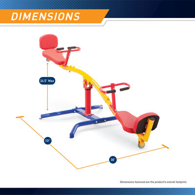 Gym Dandy TT-360 TEETER TOTTER