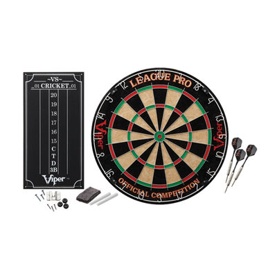 Viper League Pro Sisal Dartboard Kit