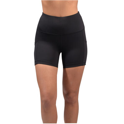 Yogalicious Women's Tech High Rise 3 1/2" Shorts