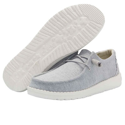 HeyDude Women's Wendy Stretch Glacier Grey