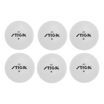 Stiga 1-Star Table Tennis Balls