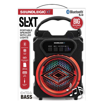 Sound Logic SL-XT Portable Speaker with LED Lights