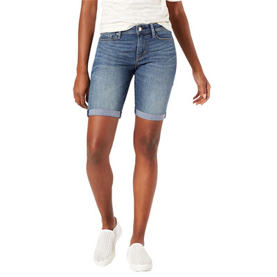 Signature by Levi Strauss & Co. Gold Label Women's Mid-Rise Bermuda Shorts