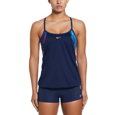 Nike Women's Blur Layered Tankini Set