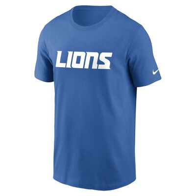 Nike Detroit Lions Wordmark Short Sleeve Tee