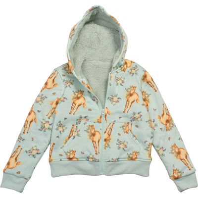 Canyon Creek Girl's Sherpa Lined Hoodie