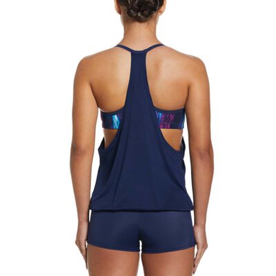 Nike Women's Blur Layered Tankini Set