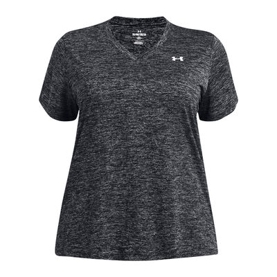 Under Armour Women's Plus Size Twist V-Neck Short Sleeve