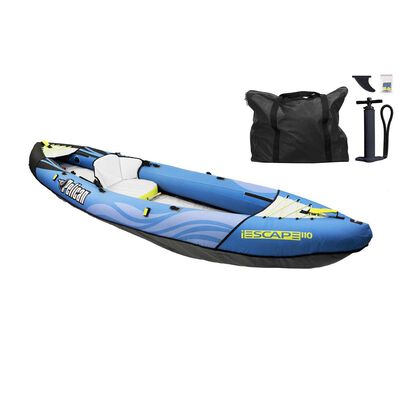 Pelican iESCAPE 110 Convertible Inflatable Sit-On-Top Tandem Kayak, 11'