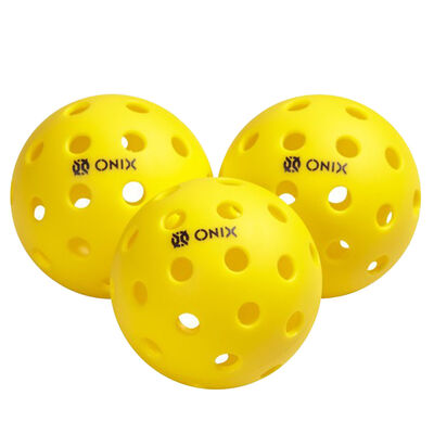 Onix 3 Pack of Outdoor Pickleballs