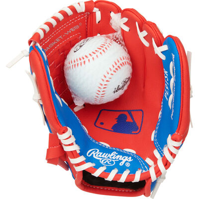 Rawlings Youth 9" Players Glove with ball