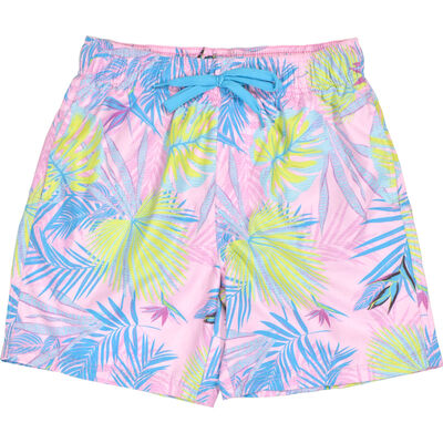 Canyon Creek Boy's Tropical Print Volley Shorts