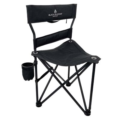 Black Sierra Heavy Duty Tri Hunt Stool