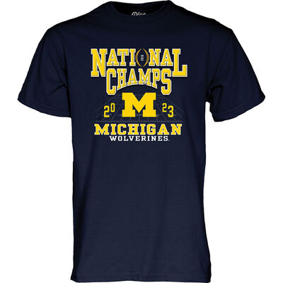 Blue 84 Michigan National Champions Tee