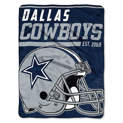 Northwest Co Dallas Cowbys Micro Raschel Throw Blanket