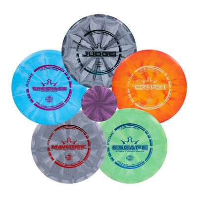 Dynamic Discs Prime 5-Disc Golf Starter Set