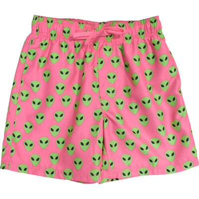 Canyon Creek Boy's Alien Print Volley Shorts