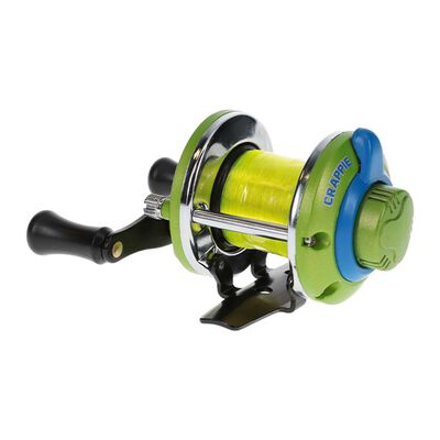 Lews Crappie Thunder Round Jigging Reel