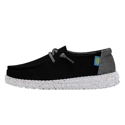 HeyDude Girls' Wendy Youth Disco Black Shoes