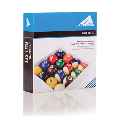 Mizerak Deluxe Billiard Ball Set