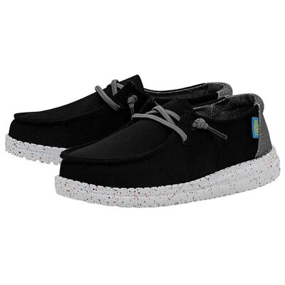 HeyDude Girls' Wendy Youth Disco Black Shoes