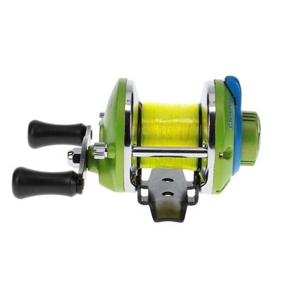 Lews Crappie Thunder Round Jigging Reel