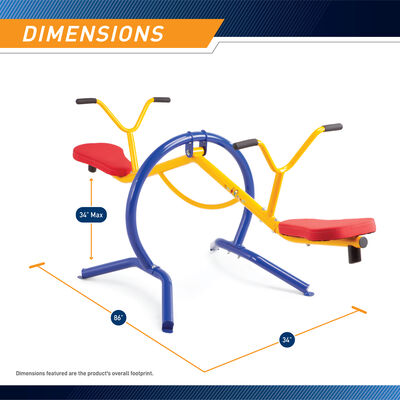 Gym Dandy TT-210 TEETER TOTTER