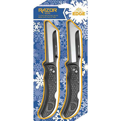 Outdoor Edge 2-Pack Razorwork Utility Knife