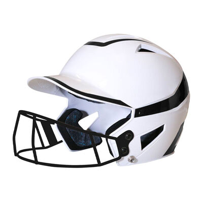 Champro Senior 2-Tone Fast Pitch Helmet with mask