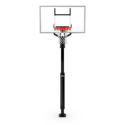 Spalding 54" Glass 881013 In-Ground Basketball Hoop