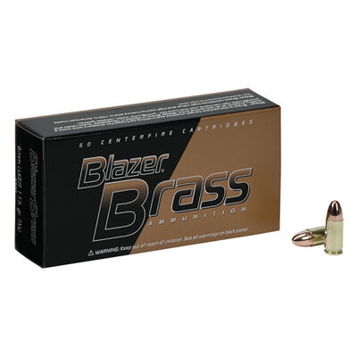 CCI 9mm Luger Ammo 115 Grain Full Metal Jacket Ammo