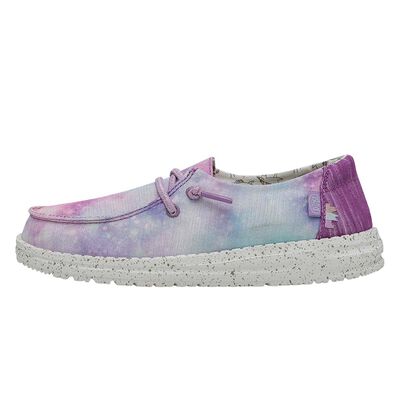 HeyDude Girls' Wendy Youth Dreamer Unicorn Shoes