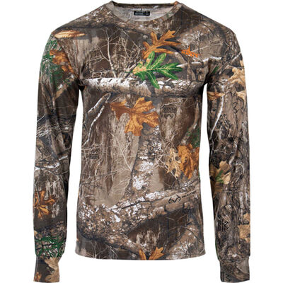 Habit Men's Long Sleeve Realtree Tee Shirt