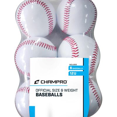 Champro 6PK Official League Baseballs