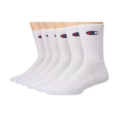 Champion Men's 6-pack Crew Socks