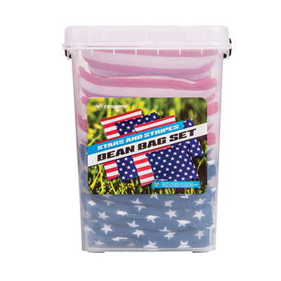 Triumph 8 Pack Stars and Stripes Bean Bag Set