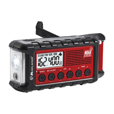 Midland E+READY Emergency Crank Weather Alert Radio