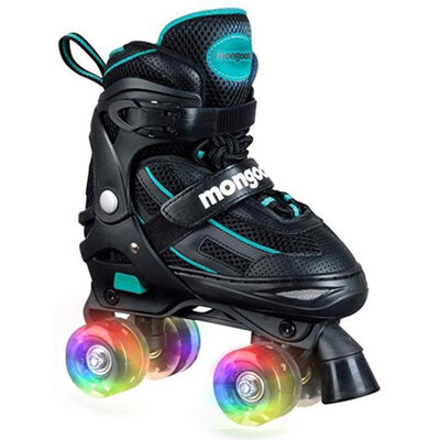 Mongoose Youth Quad Light Up Roller Skates