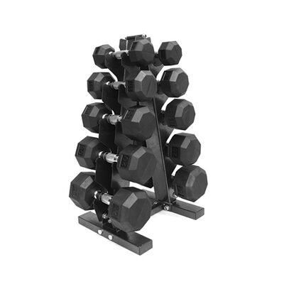 Xprt Fitness 150lb Dumbbell Set with Storage Rack