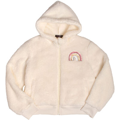 Canyon Creek Girl's Sherpa with Rainbow Decal