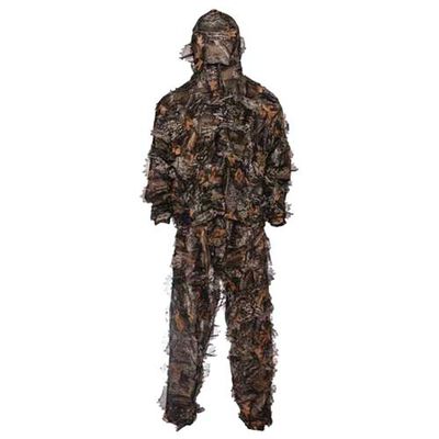 World Famous Men's Burly Camo Bushwear Leafy Ghillie Suit