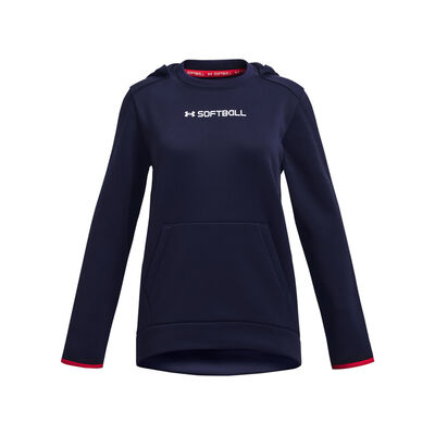 Under Armour Girls' Armour Fleece Softball Hoodie