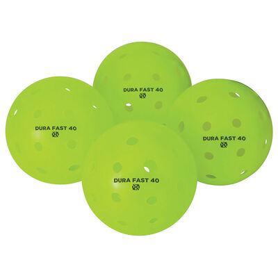 Onix Dura Fast-40 Pickleballs - 4-Pack