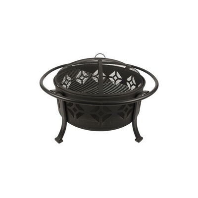 Pleasant Hearth 36" Sunderland Deep Bowl Fire Pit