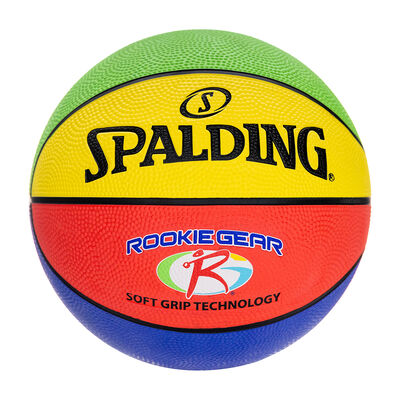 Spalding Rookie Gear Soft Grip Youth Indoor-Outdoor Basketball 27.5