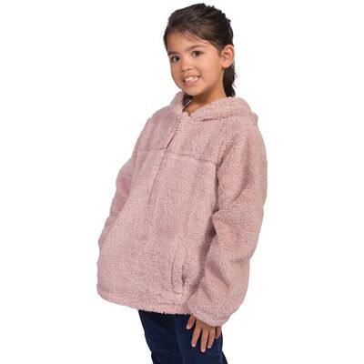 Canyon Creek Girl's Sherpa 1/4 Zip Jacket