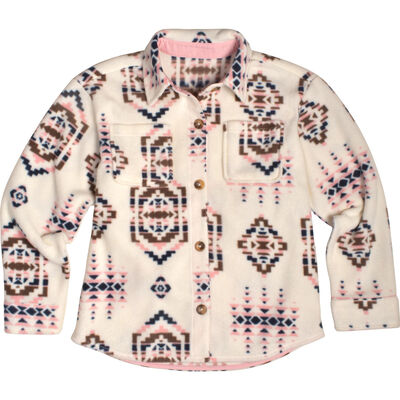 Canyon Creek Girl's Print Shirt Jacket