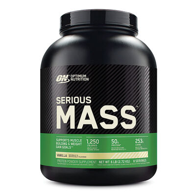 Optimum Nutriti Serious Mass- Vanilla 6lb